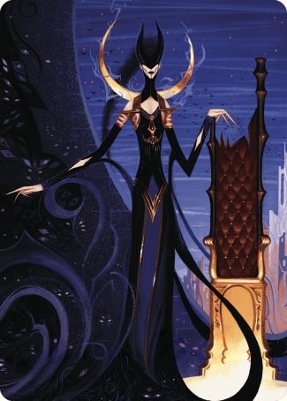 Ashiok, Wicked Manipulator Art Card (57/81) [Wilds of Eldraine Art Series] | Good Games Cannington