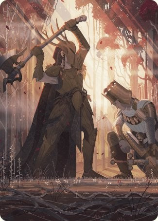 Karmic Justice Art Card [Wilds of Eldraine Art Series] | Good Games Cannington