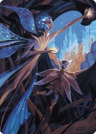 Kindred Discovery Art Card [Wilds of Eldraine Art Series] | Good Games Cannington