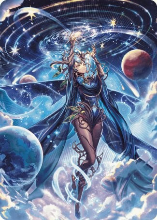 Omniscience Anime Art Card [Wilds of Eldraine Art Series] | Good Games Cannington