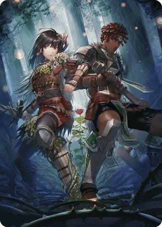 Defense of the Heart Art Card [Wilds of Eldraine Art Series] | Good Games Cannington