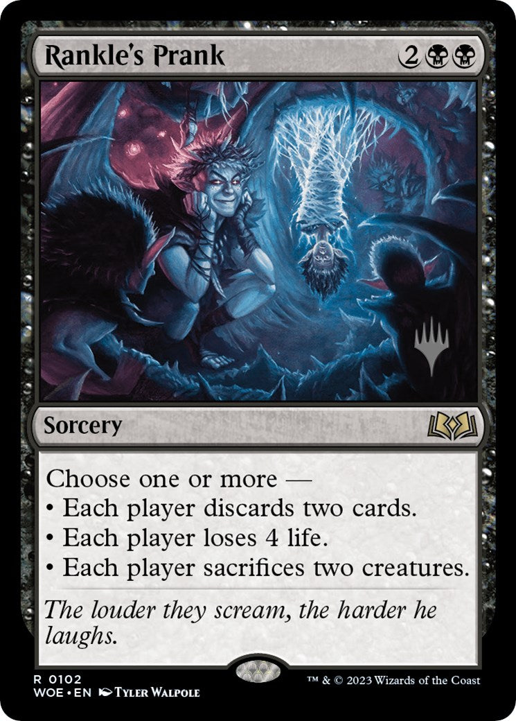 Rankle's Prank (Promo Pack) [Wilds of Eldraine Promos] | Good Games Cannington