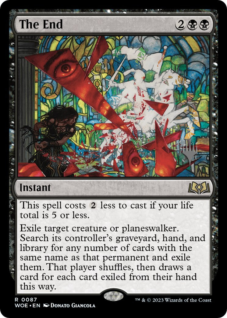 The End (Promo Pack) [Wilds of Eldraine Promos] | Good Games Cannington