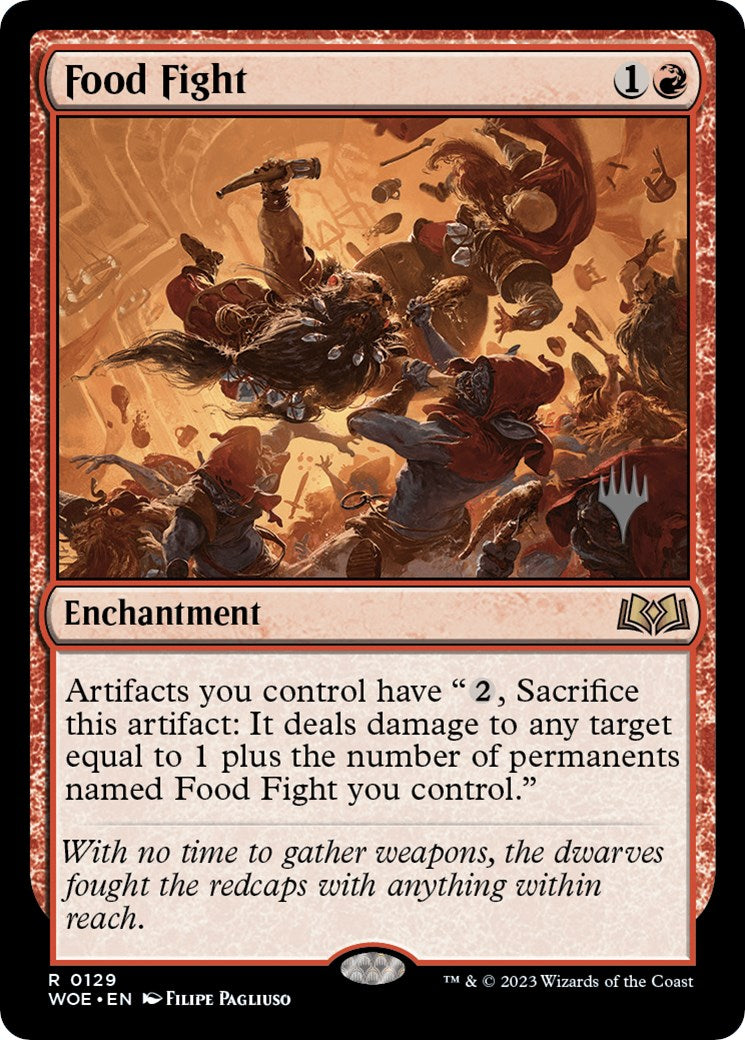Food Fight (Promo Pack) [Wilds of Eldraine Promos] | Good Games Cannington