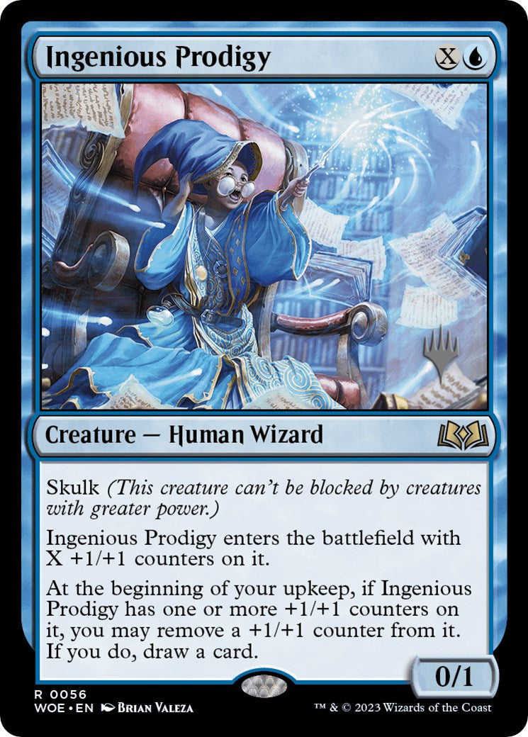 Ingenious Prodigy (Promo Pack) [Wilds of Eldraine Promos] | Good Games Cannington