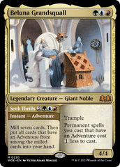 Beluna Grandsquall // Seek Thrills(Promo Pack) [Wilds of Eldraine Promos] | Good Games Cannington