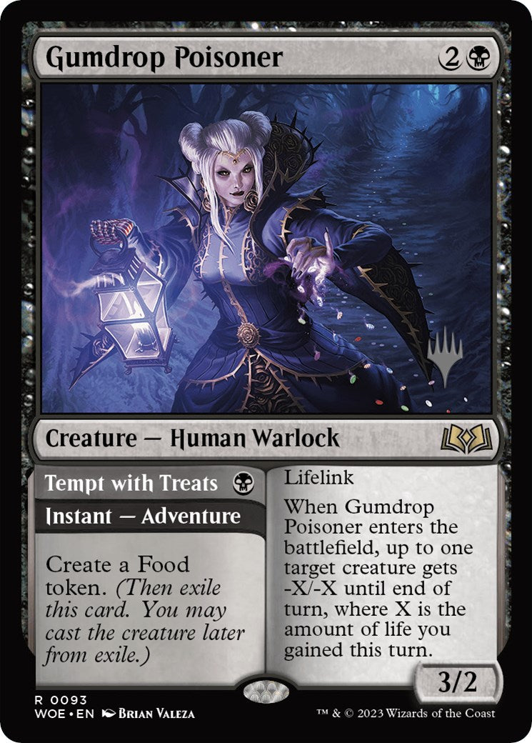 Gumdrop Poisoner // Gumdrop Poisoner (Promo Pack) [Wilds of Eldraine Promos] | Good Games Cannington