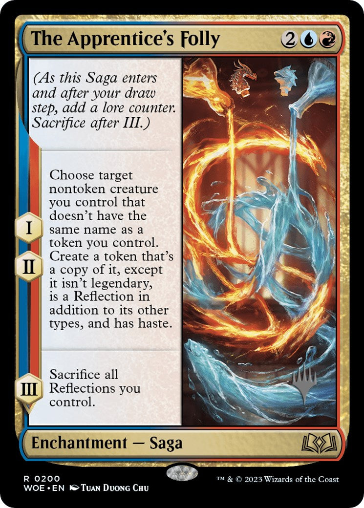 The Apprentice's Folly (Promo Pack) [Wilds of Eldraine Promos] | Good Games Cannington