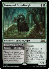 Mosswood Dreadknight // Dread Whispers (Promo Pack) [Wilds of Eldraine Promos] | Good Games Cannington