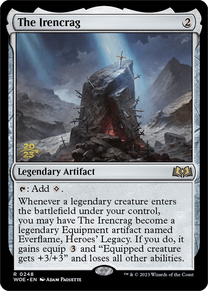 The Irencrag [Wilds of Eldraine Prerelease Promos] | Good Games Cannington