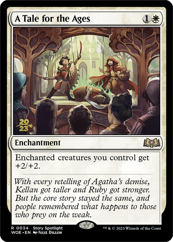 A Tale for the Ages [Wilds of Eldraine Prerelease Promos] | Good Games Cannington