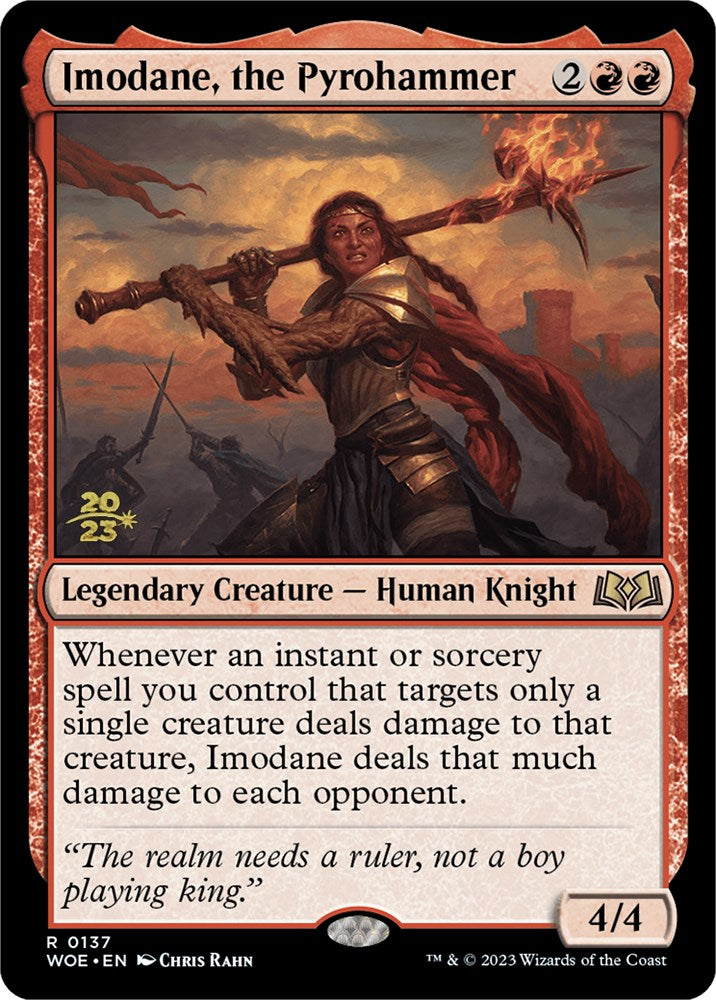 Imodane, the Pyrohammer [Wilds of Eldraine Prerelease Promos] | Good Games Cannington