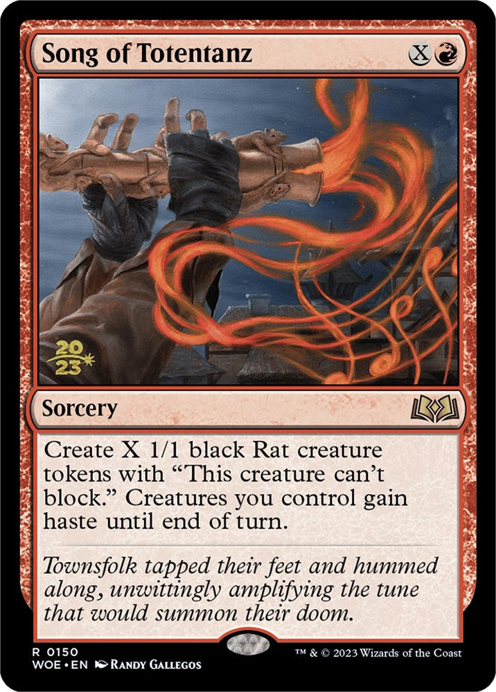 Song of Totentanz [Wilds of Eldraine Prerelease Promos] | Good Games Cannington