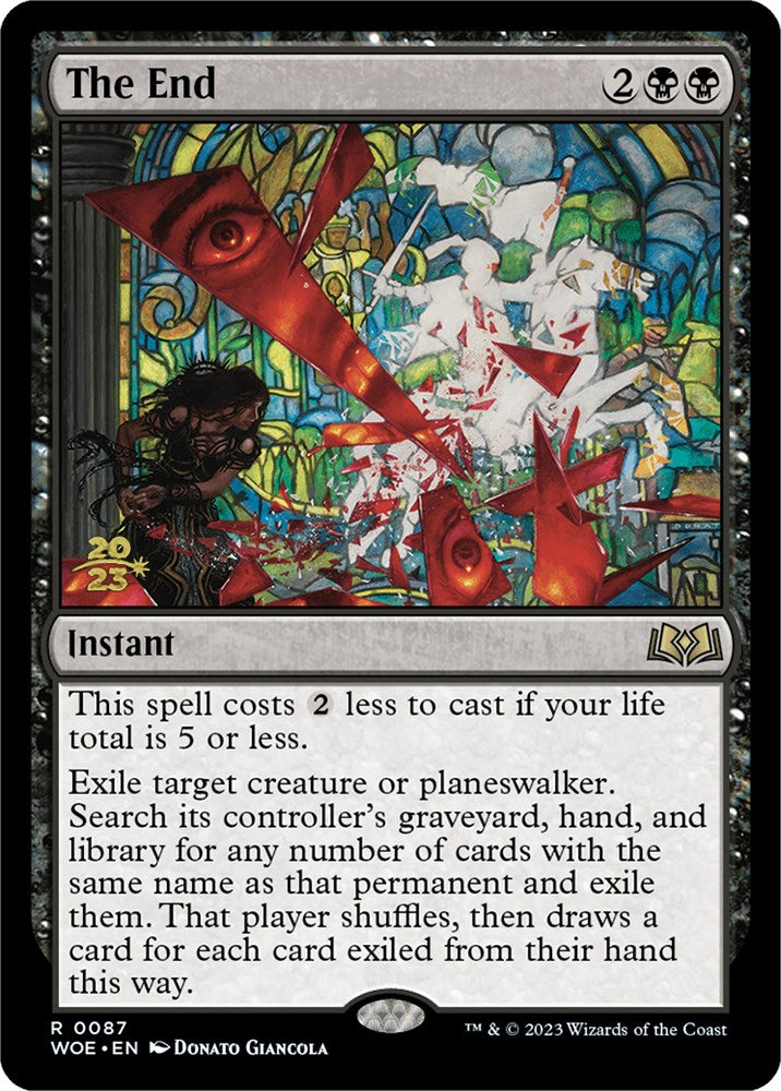 The End [Wilds of Eldraine Prerelease Promos] | Good Games Cannington