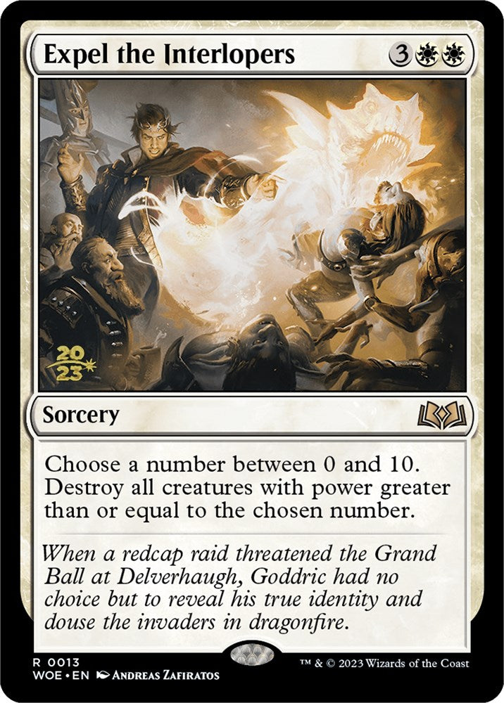 Expel the Interlopers [Wilds of Eldraine Prerelease Promos] | Good Games Cannington