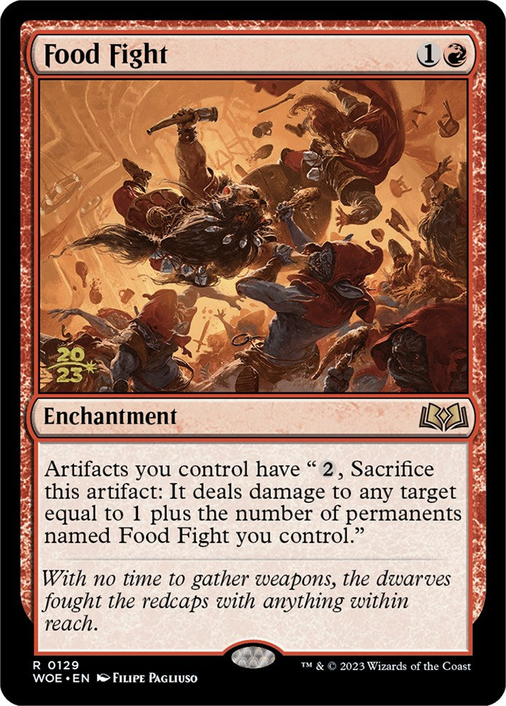 Food Fight [Wilds of Eldraine Prerelease Promos] | Good Games Cannington