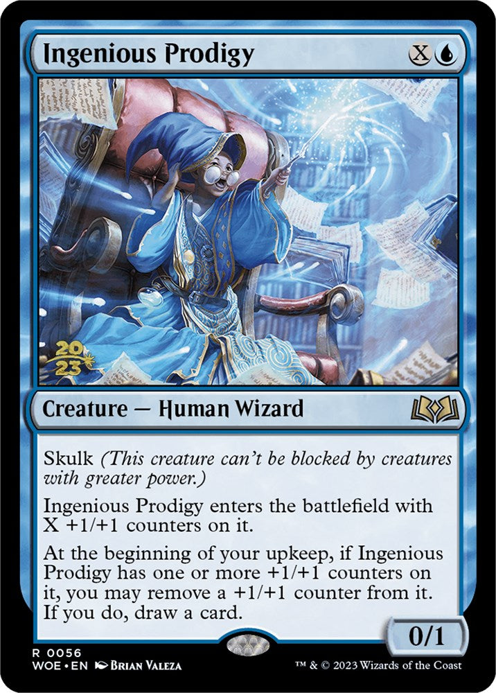 Ingenious Prodigy [Wilds of Eldraine Prerelease Promos] | Good Games Cannington