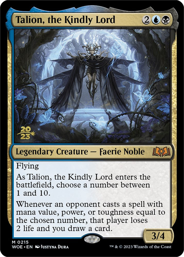 Talion, the Kindly Lord [Wilds of Eldraine Prerelease Promos] | Good Games Cannington