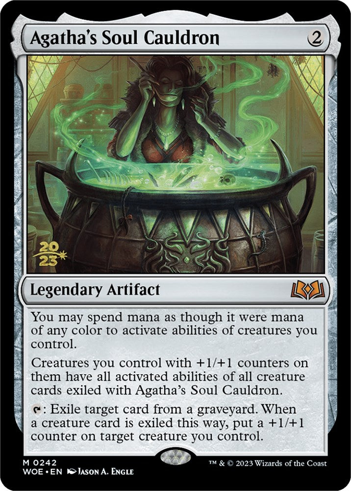 Agatha's Soul Cauldron [Wilds of Eldraine Prerelease Promos] | Good Games Cannington
