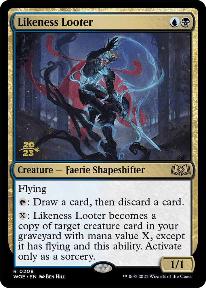 Likeness Looter [Wilds of Eldraine Prerelease Promos] | Good Games Cannington