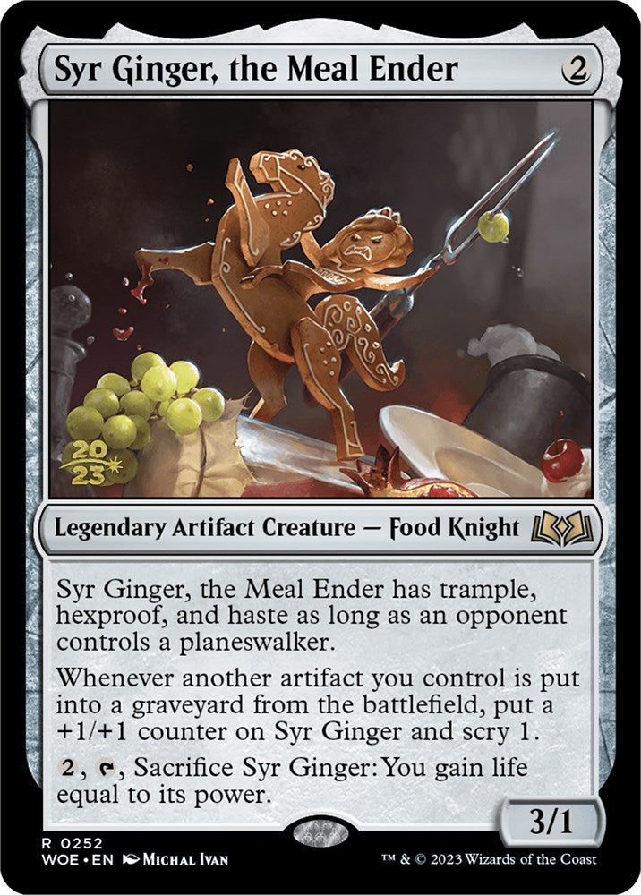 Syr Ginger, the Meal Ender [Wilds of Eldraine Prerelease Promos] | Good Games Cannington