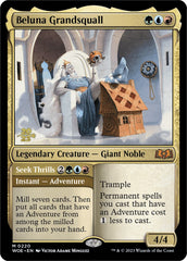 Beluna Grandsquall // Seek Thrills(Promo Pack) [Wilds of Eldraine Promos] | Good Games Cannington