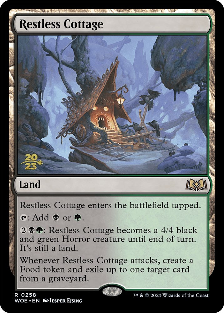Restless Cottage [Wilds of Eldraine Prerelease Promos] | Good Games Cannington
