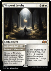 Virtue of Loyalty // Ardenvale Fealty [Wilds of Eldraine Prerelease Promos] | Good Games Cannington