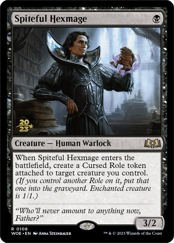Spiteful Hexmage [Wilds of Eldraine Prerelease Promos] | Good Games Cannington