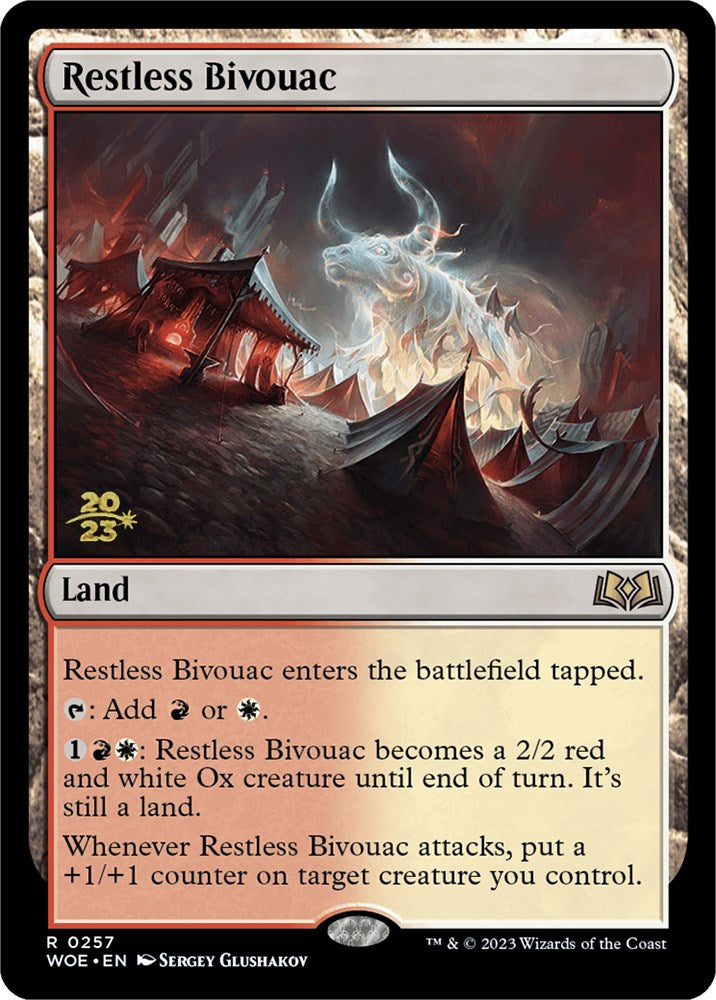 Restless Bivouac [Wilds of Eldraine Prerelease Promos] | Good Games Cannington