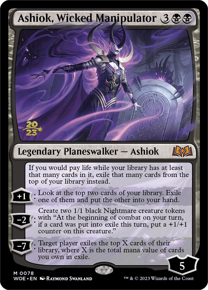 Ashiok, Wicked Manipulator [Wilds of Eldraine Prerelease Promos] | Good Games Cannington