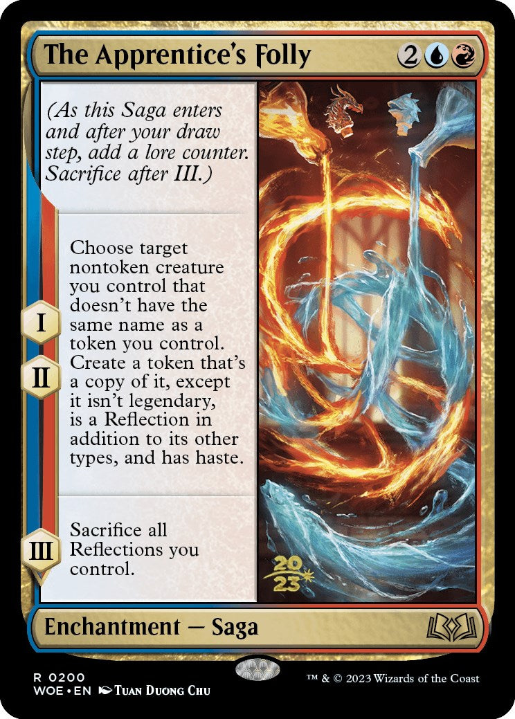 The Apprentice's Folly [Wilds of Eldraine Prerelease Promos] | Good Games Cannington
