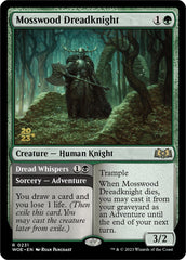 Mosswood Dreadknight // Dread Whispers (Promo Pack) [Wilds of Eldraine Promos] | Good Games Cannington