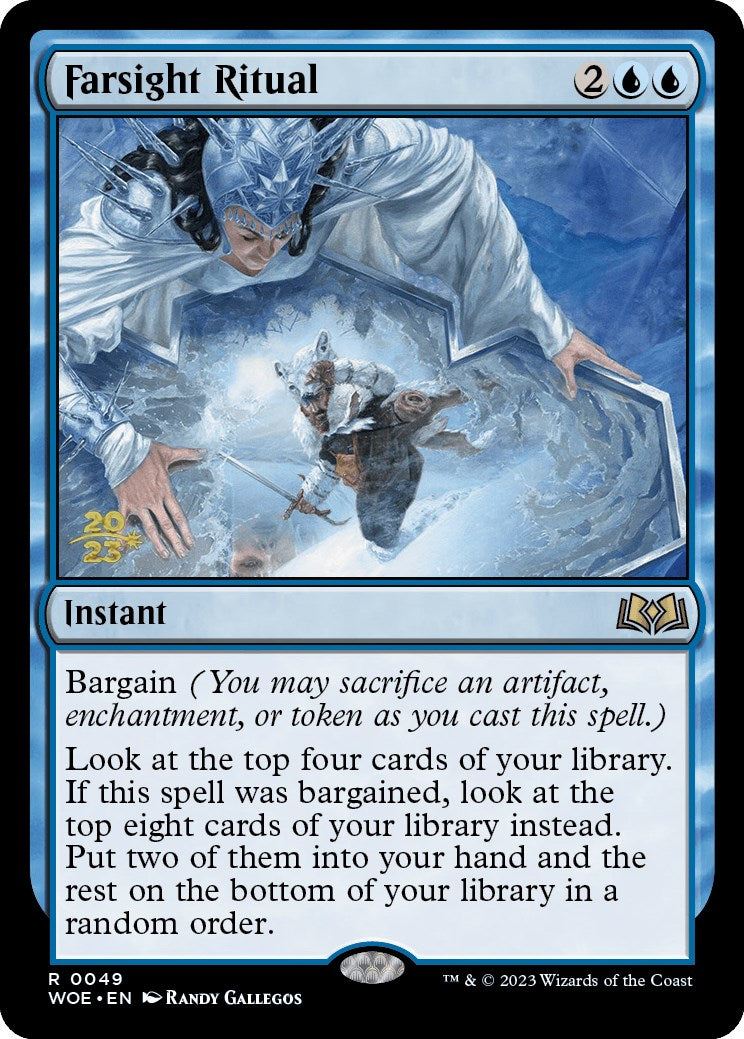 Farsight Ritual [Wilds of Eldraine Prerelease Promos] | Good Games Cannington