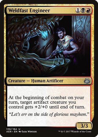 Weldfast Engineer [Aether Revolt] | Good Games Cannington