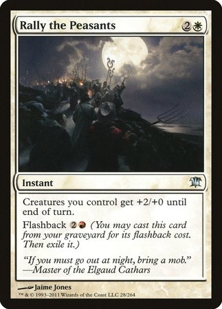 Rally the Peasants [Innistrad] | Good Games Cannington