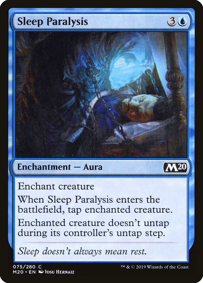 Sleep Paralysis [Core Set 2020] | Good Games Cannington