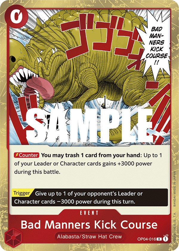 Bad Manners Kick Course [Kingdoms of Intrigue] | Good Games Cannington