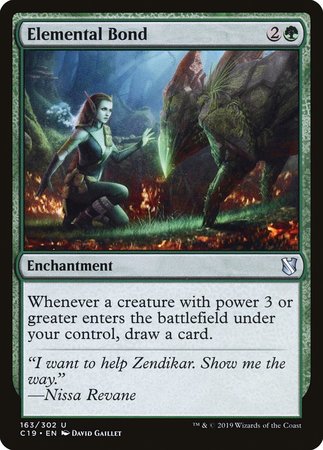 Elemental Bond [Commander 2019] | Good Games Cannington