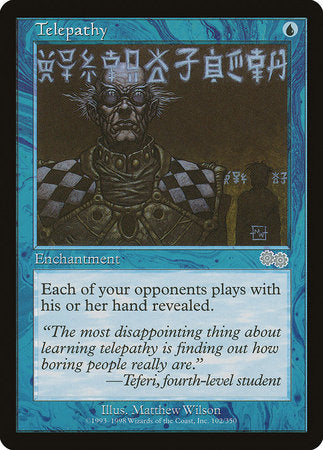 Telepathy [Urza's Saga] | Good Games Cannington