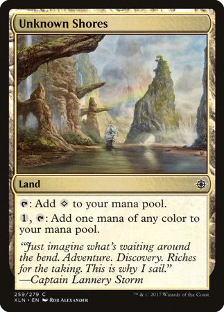 Unknown Shores [Ixalan] | Good Games Cannington