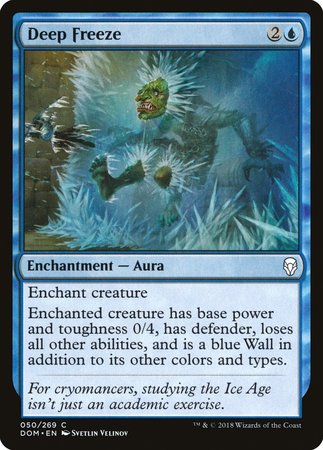 Deep Freeze [Dominaria] | Good Games Cannington