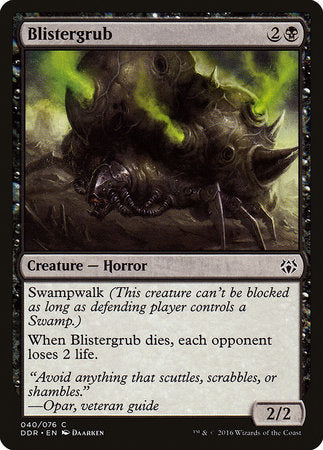 Blistergrub [Duel Decks: Nissa vs. Ob Nixilis] | Good Games Cannington