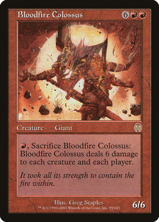 Bloodfire Colossus [Apocalypse] | Good Games Cannington