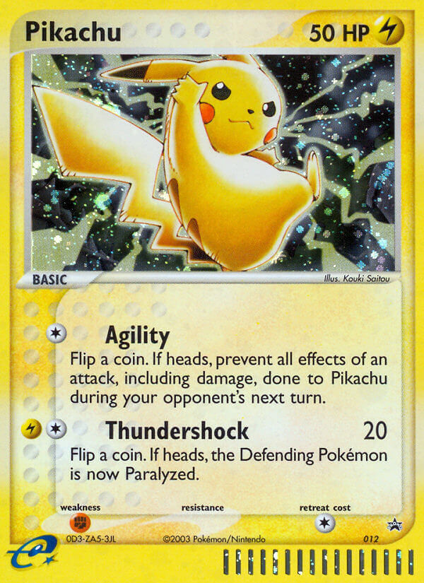 Pikachu (012) [Nintendo: Black Star Promos] | Good Games Cannington