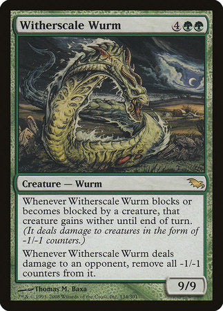 Witherscale Wurm [Shadowmoor] | Good Games Cannington