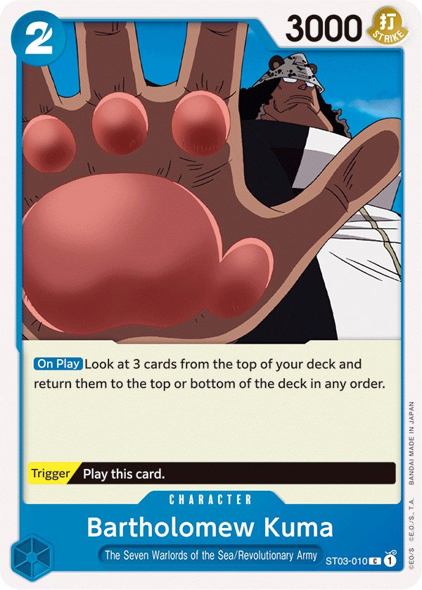 Bartholomew Kuma [Starter Deck: The Seven Warlords of The Sea] | Good Games Cannington