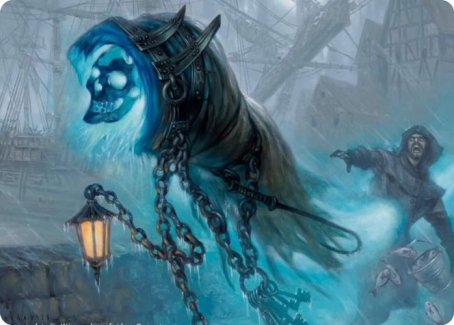 Nebelgast Intruder Art Card [Innistrad: Midnight Hunt Art Series] | Good Games Cannington
