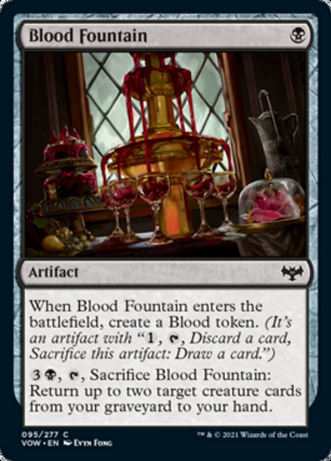 Blood Fountain [Innistrad: Crimson Vow] | Good Games Cannington