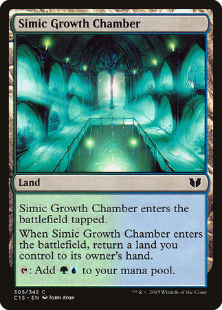 Simic Growth Chamber [Commander 2015] | Good Games Cannington